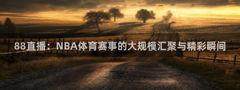 看球吧体育直播app：88直播：NBA体育赛事的大规模汇聚与精彩瞬间